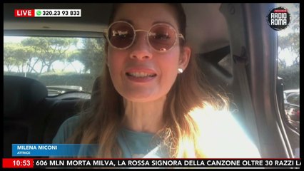 Milena Miconi Ospite de "I Perrollas" su Radio Roma