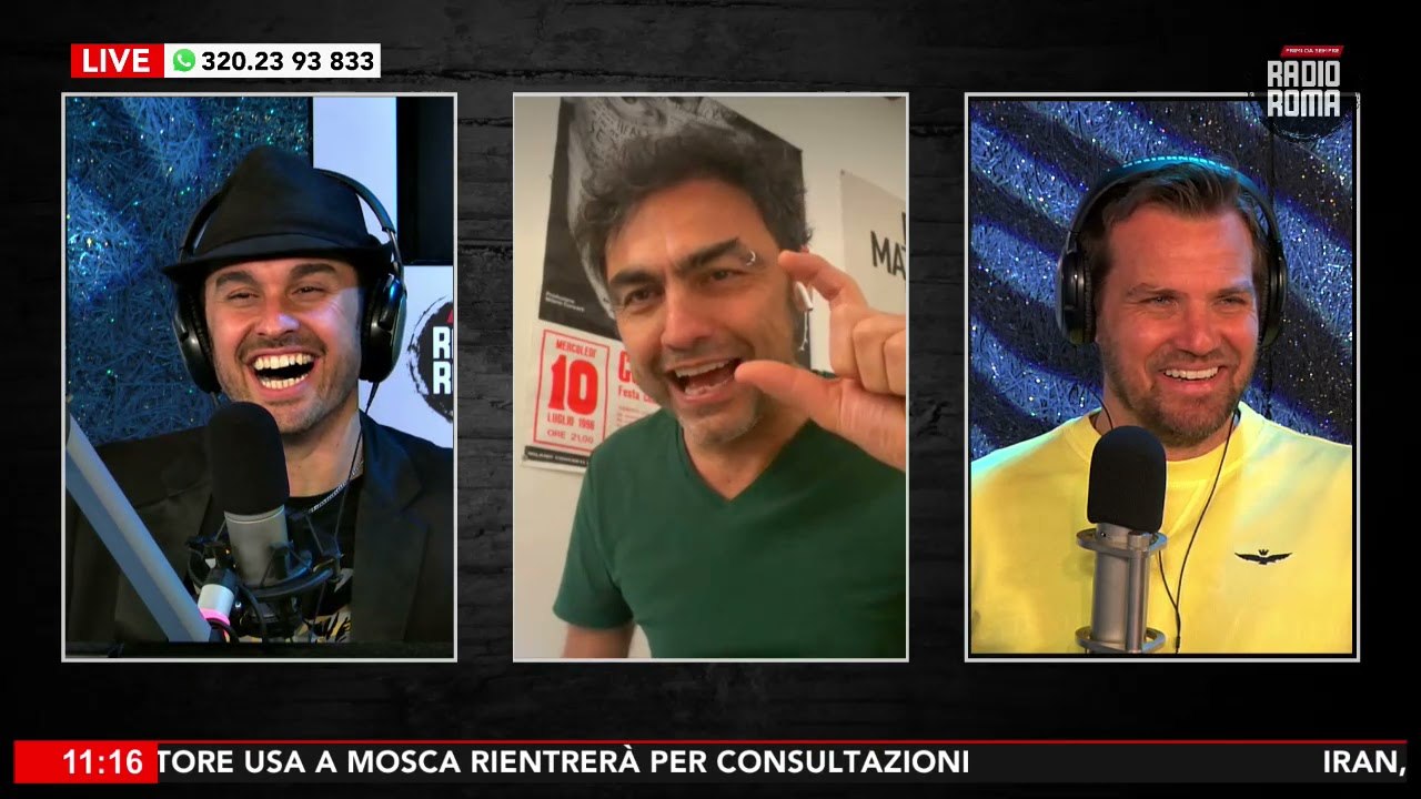 MARCO LIGABUE OSPITE DA "VIPiace" SU RADIO ROMA