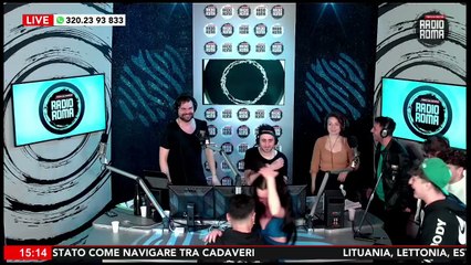 SixOneSix ospiti da Sarallo Famosi su Radio Roma