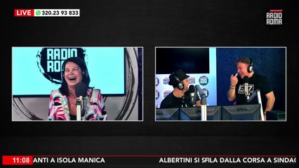 Demetra Hampton ospite de "VIPiace" su Radio Roma