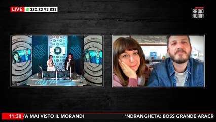 FRANCESCO ARIENZO E VERONICA PINELLI ospiti de "I PERROLLAS" su Radio Roma