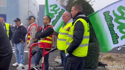 Michelin annuncia chiusura di due stabilimenti, proteste in Francia