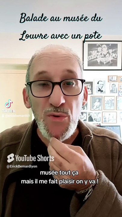 Visite du Musée du Louvre avec mon pote