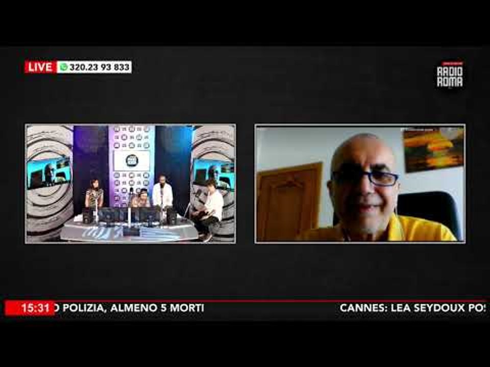 ENZO MAURI OMAGGIO ALLA CARRA' SU RADIO ROMA MAGAZINE