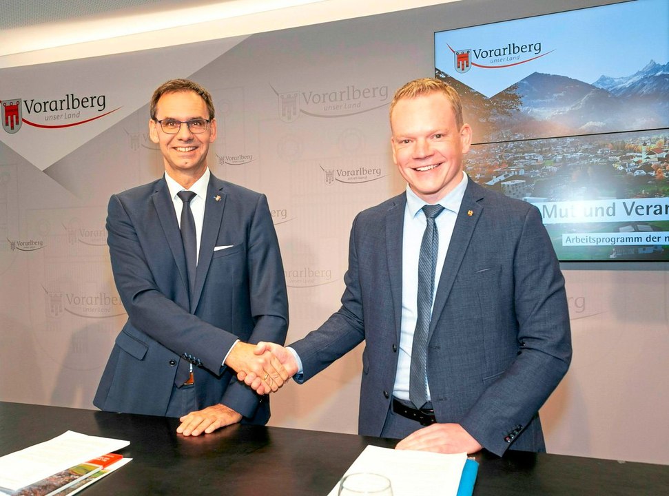 Vorarlberger Landesregierung will 'mit Mut und Verantwortung' agieren