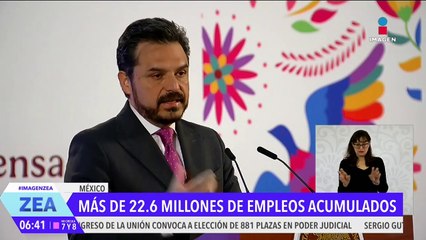 Al mes de octubre se alcanzó la cifra de 22 millones 642 puestos de trabajo: IMSS