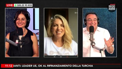 Eleonora De Nardis ospite de "I Perrollas" su Radio Roma