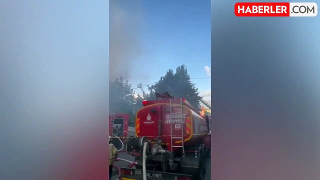 İstanbul'da korkutan patlama! Bir binada yangın çıktı, çok sayıda ekip olay yerinde