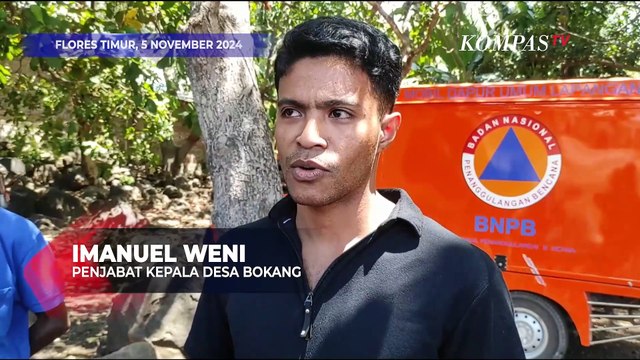 Gunung Lewotobi Laki-laki Erupsi, Begini Kondisi Pengungsi yang Bertahan di Tempat Perlindungan