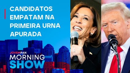 ELEIÇÕES nos EUA: KAMALA e TRUMP têm DISPUTA ACIRRADA