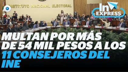 Multan a consejeros del INE por incumplir suspensión de elecciones de jueces I Reporte Indigo