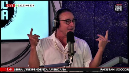 GIANFRANCO PHINO ospite a "VIPiace" su Radio Roma