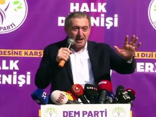 DEM Parti'den Devlet Bahçeli'ye: Uzattığın eli tuttuk, diğer elini ortağın parçaladı