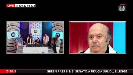 LINO BANFI INTERVIENE A SARALLO FAMOSI SU RADIO ROMA