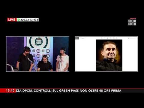 Sarallo Famosi fa gli auguri a Roberto Giacobbo su Radio Roma