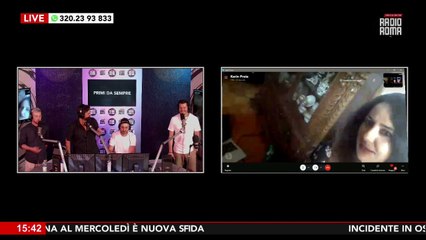 Karin Proia ospite a Sarallo Famosi su Radio Roma