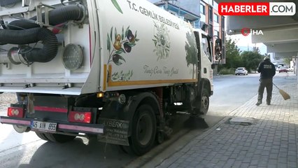 Gemlik'te Boş Arsalar Temizleniyor