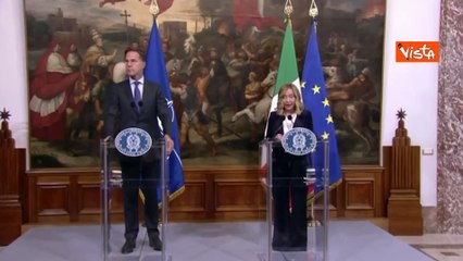 Meloni: "Ribadiamo il nostro sostegno all'Ucraina"