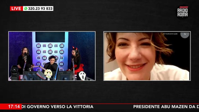 STEFANIA MASALA, ATTRICE, OSPITE A RADIO ROMA MAGAZINE SU RADIO ROMA