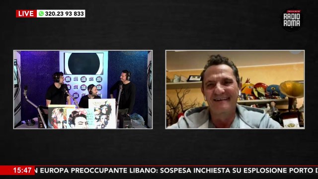 Enzo Salvi ospite di Sarallo Famosi su Radio Roma