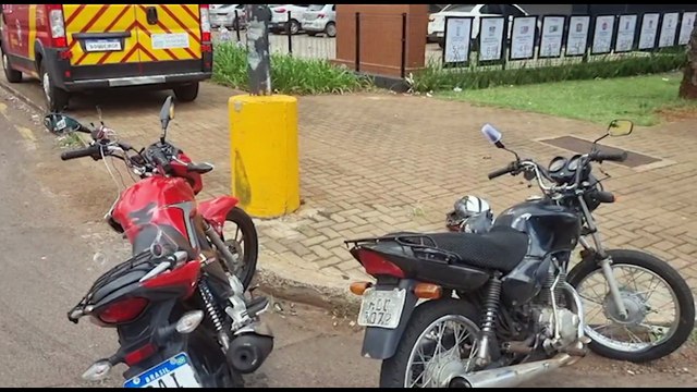 Jovens ficam feridos após colisão entre motos no Jardim Nova Cidade