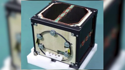 El primer satélite de madera parte al espacio