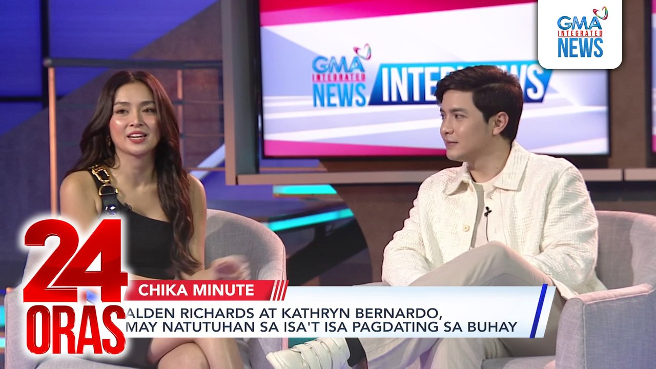 Alden Richards at Kathryn Bernardo, may natutuhan sa isa't isa pagdating sa buhay | 24 Oras