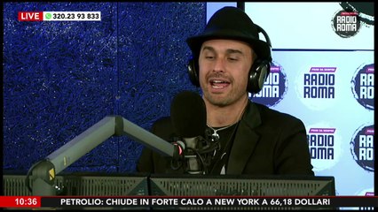 Stefano Nones Orfei ospite di "VIPiace" su Radio Roma