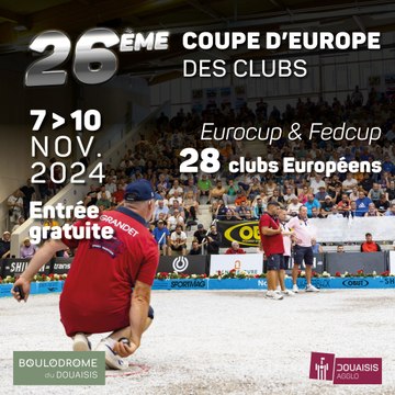 FINALE COUPE D'EUROPE DES CLUBS 2024 DOUAISIS AGGLO
