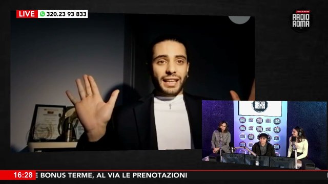 DANILO ARENA, OSPITE, IN COLLEGAMENTO SKYPE, A RADIO ROMA MAGAZINE SU RADIO ROMA