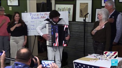 New Hampshire hamlet tied in first US Election day votes