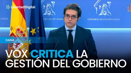 Vox critica la gestión del Gobierno tras las riadas y agradece el trabajo de los voluntarios