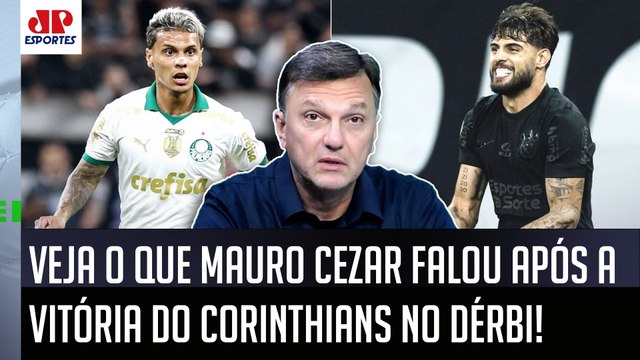 Pra mim, essa VITÓRIA do Corinthians contra o Palmeiras foi... VEJA o que Mauro Cezar FALOU!