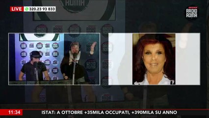 PATRIZIA DE BLANCK OSPITE  DI "VIPiace" SU RADIO ROMA