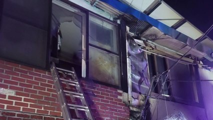 진주 단독주택에 불...남편 숨지고 아내 중상 / YTN