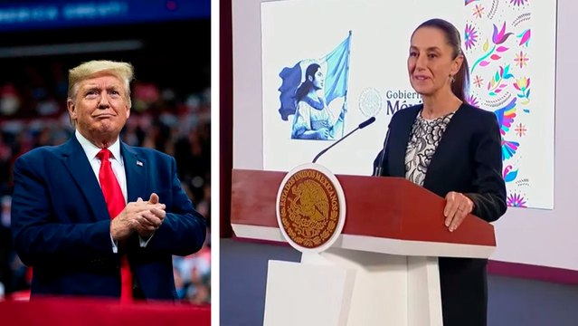 Claudia Sheinbaum le pone cara a las 'amenazas' de Donald Trump