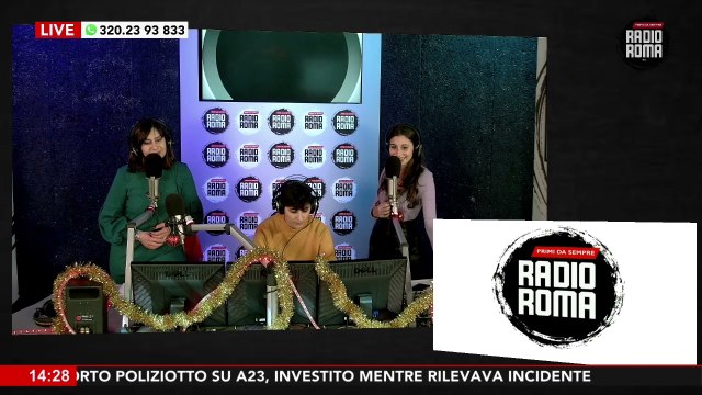 Roberto Angelini ospite a Radio Roma Magazine su Radio Roma