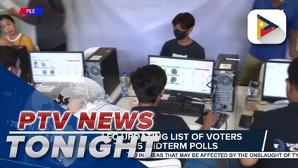 Comelec updating list of voters for 2025 midterm polls