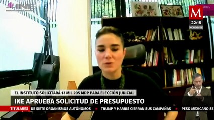 INE revela el presupuesto destinado a la elección judicial