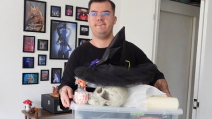 Creative Halloween decor installation highlights spooky vibes and impressive touches