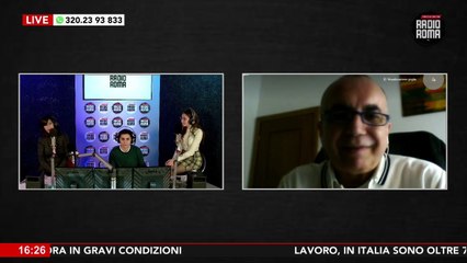 Enzo Mauri opinionista di Radio Roma Magazine su Radio Roma