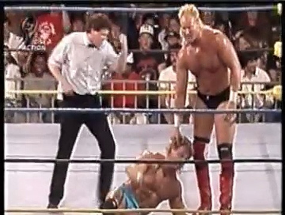 WCW WrestleWar 91 - WarGames (DSF Action)  teil 2 1991-02-24