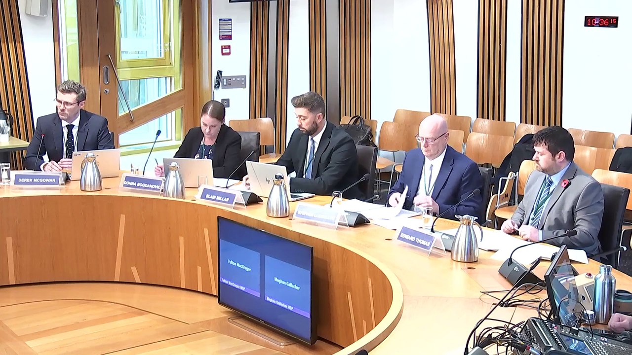 Scottish Parliament local government committee 05-11-24
