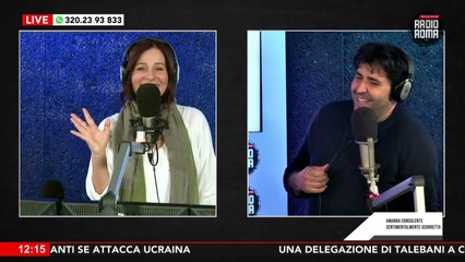 Amanda Consulente Sentimentalmente Scorretta da "I Perrollas" su Radio Roma
