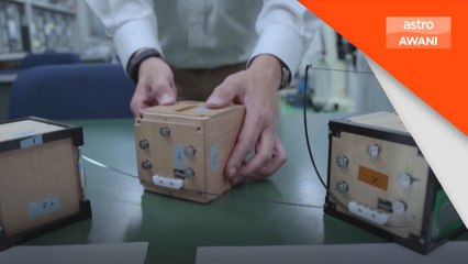 Satelit kayu pertama dihantar ke angkasa