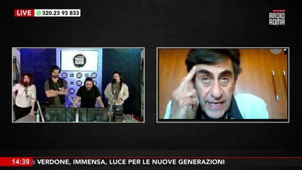 Pietro De Silva Ospite da Sarallo Famosi su Radio Roma