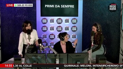 Alessandra Paparelli ed Esmeralda Moretti - Karaoke Sanremo a Radio Roma  - "Un'emozione da poco"