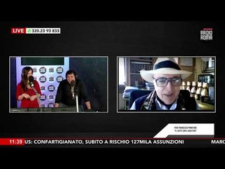 Pier Francesco Pingitore e  "il caffè del maestro" da "i Perrollas" su Radio Roma