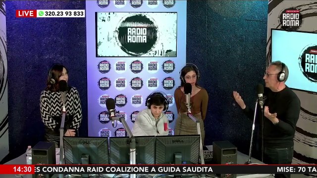 Mauro Valentini ospite a Radio Roma Magazine il Rotocalco di Radio Roma