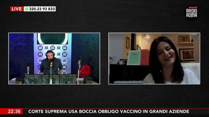 DISCO VOLANTE DEL 13/01/2022 INTERVISTA A CHIARA CUTILLI SU RADIO ROMA